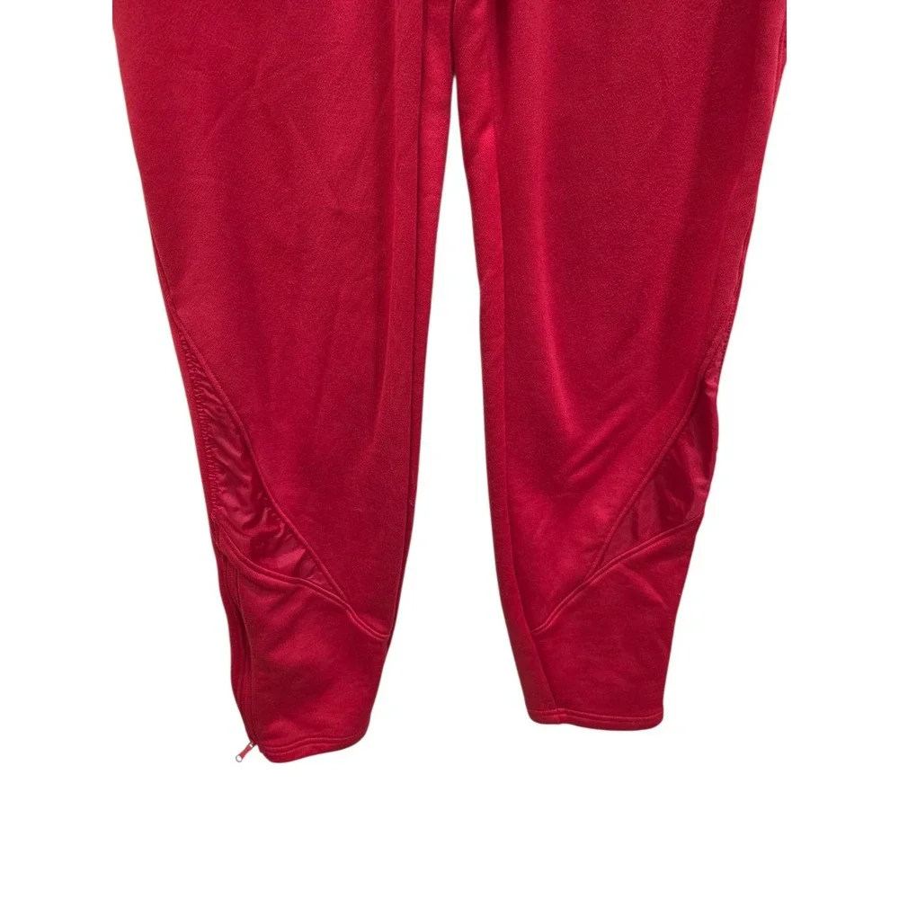 Under Armour‎ Red Tapered Track Pants Men's Medium Techwear Gorpcore Inspired